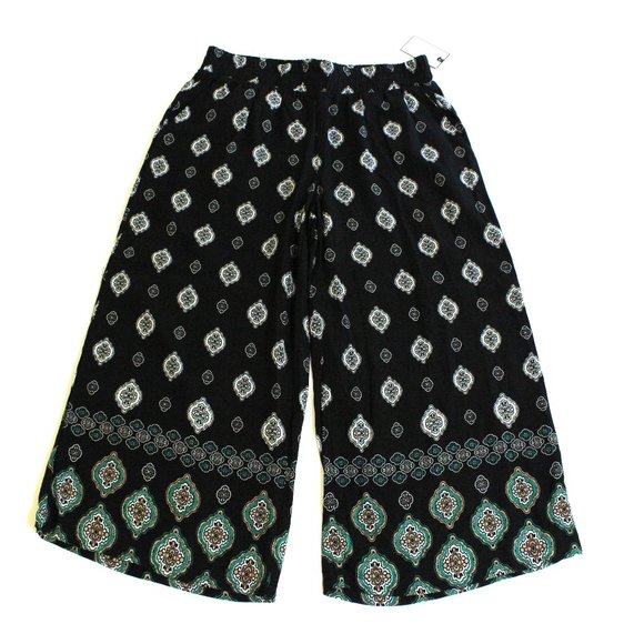 Dana Buchman Woman's Wide Leg Capri Size S 4 6 - Picture 1 of 9